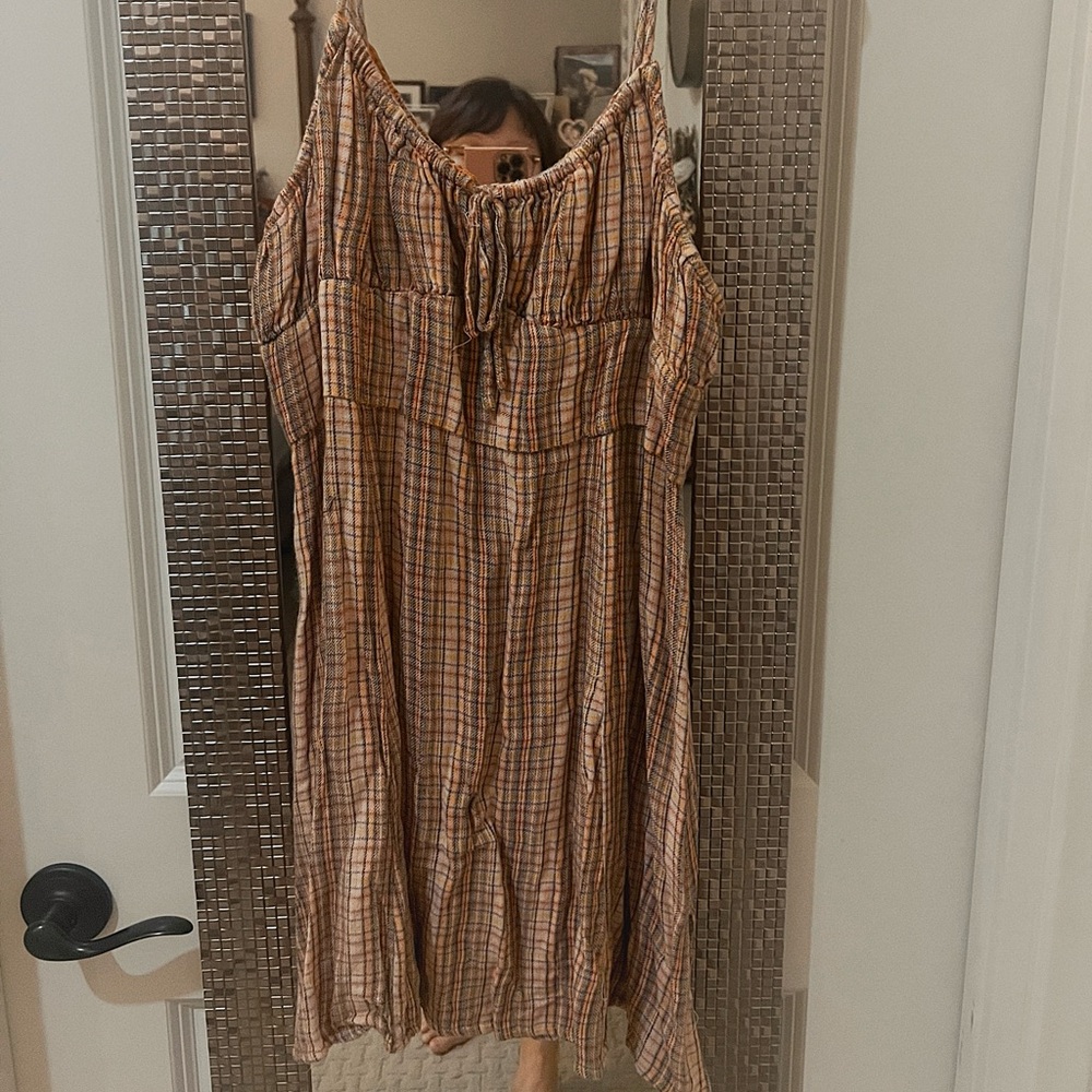 BDG Urban Outfitters Orange Mini Dress - Large